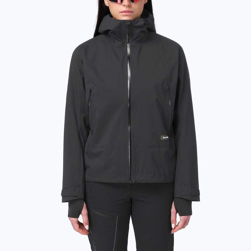 Damen-Regenjacke Salomon Outquest 2.5L deep black