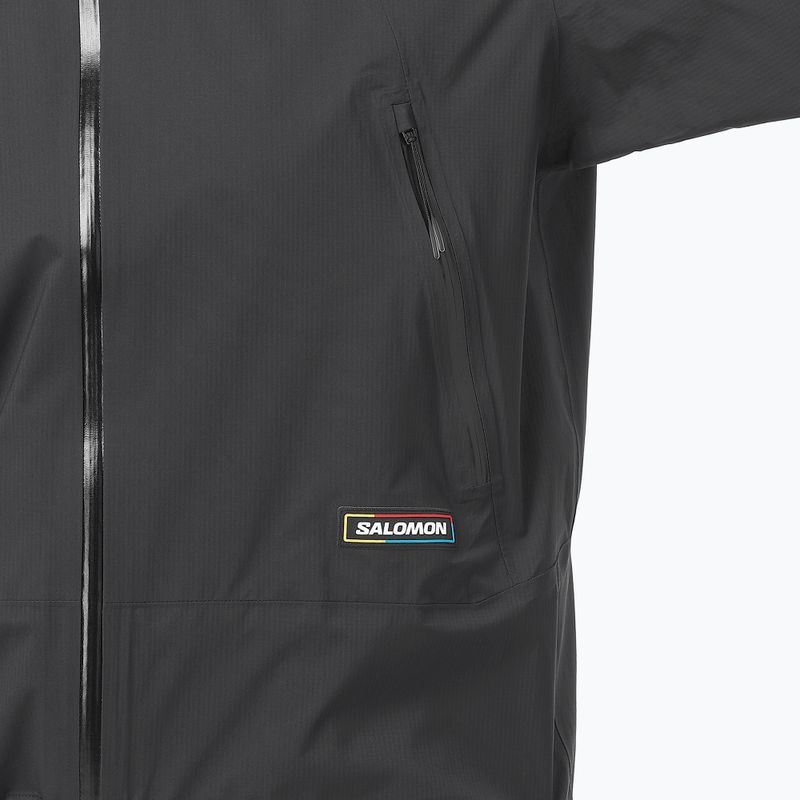 Damen-Regenjacke Salomon Outquest 2.5L deep black 4