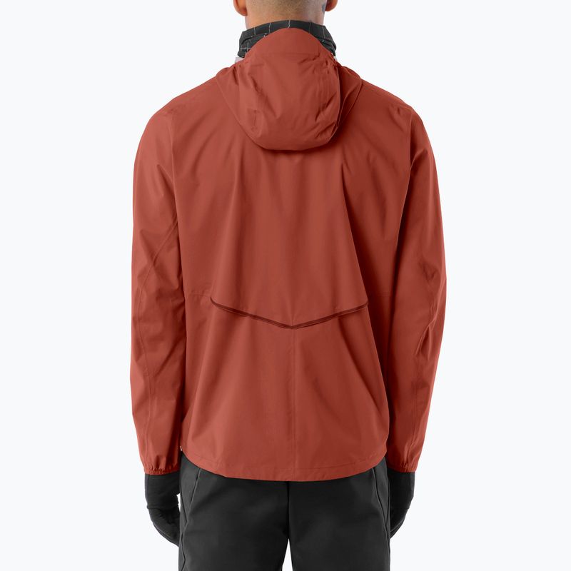 Laufjacke für Herren Salomon Bonatti Waterproof burnt umber 2