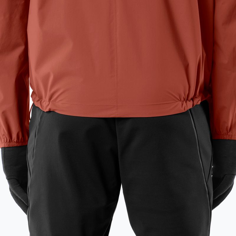 Laufjacke für Herren Salomon Bonatti Waterproof burnt umber 5
