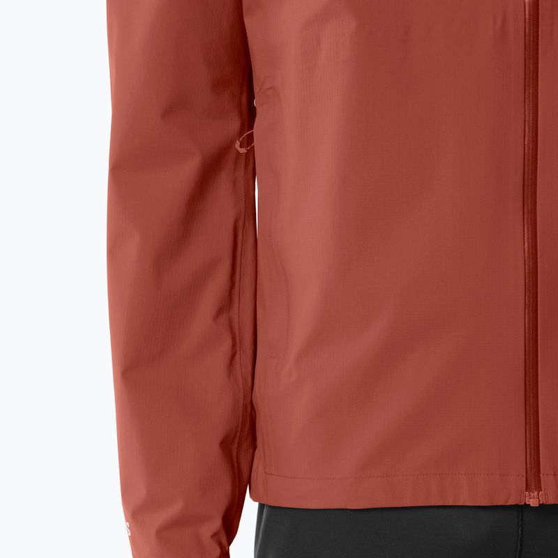 Laufjacke für Herren Salomon Bonatti Waterproof burnt umber 6