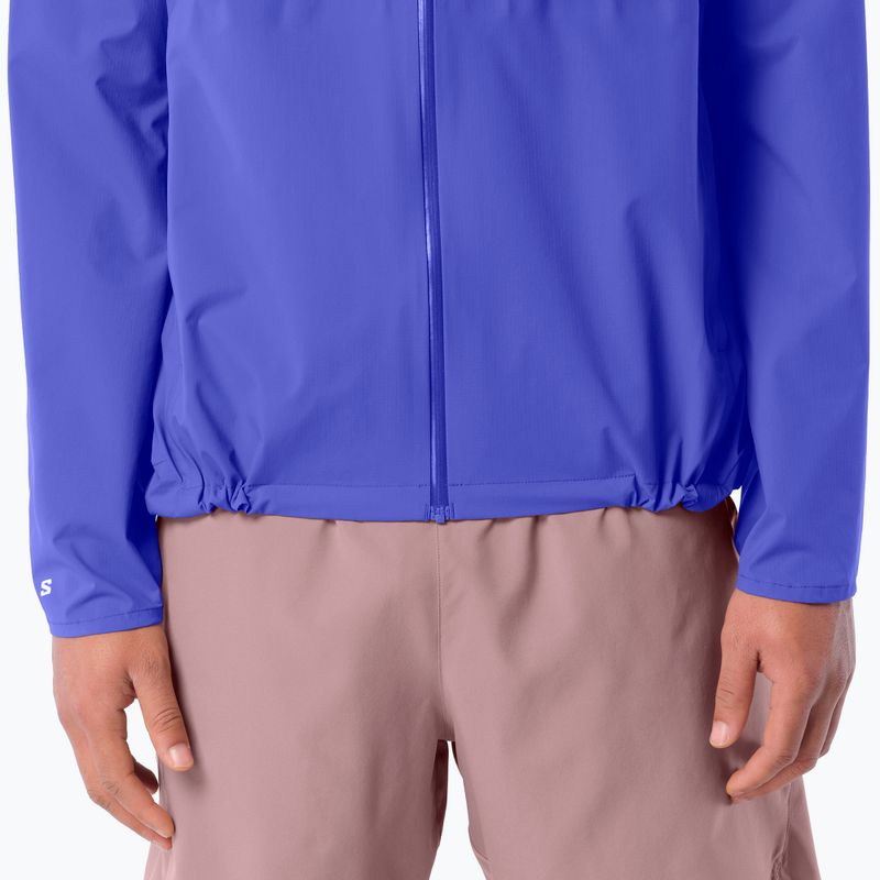 Laufjacke für Herren Salomon Bonatti Waterproof clematis blue 4