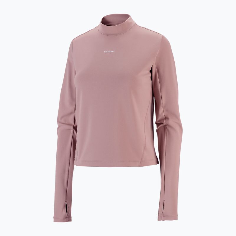 Damen-Laufshirt mit langen Ärmeln Salomon Bliss antler 5