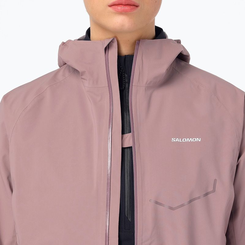 Damen-Laufjacke Salomon Bonatti Waterproof antler 6