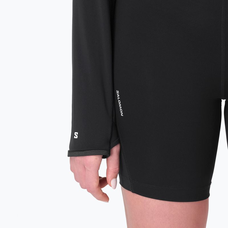 Damenpullover Salomon Sense Aero Hybrid CP PLVR deep black 4
