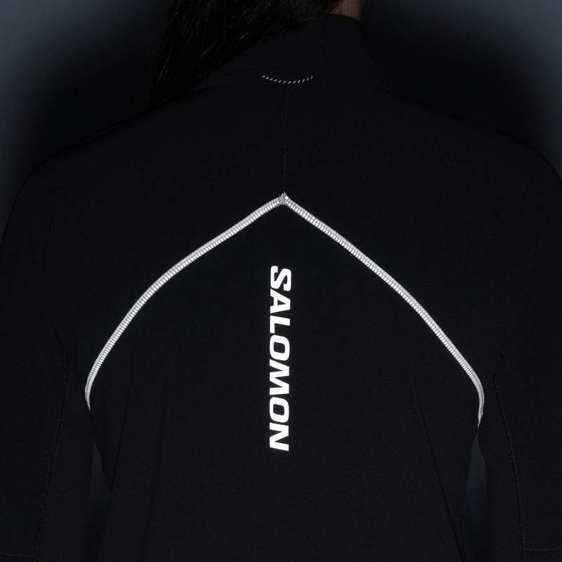Damenpullover Salomon Sense Aero Hybrid CP PLVR deep black 5