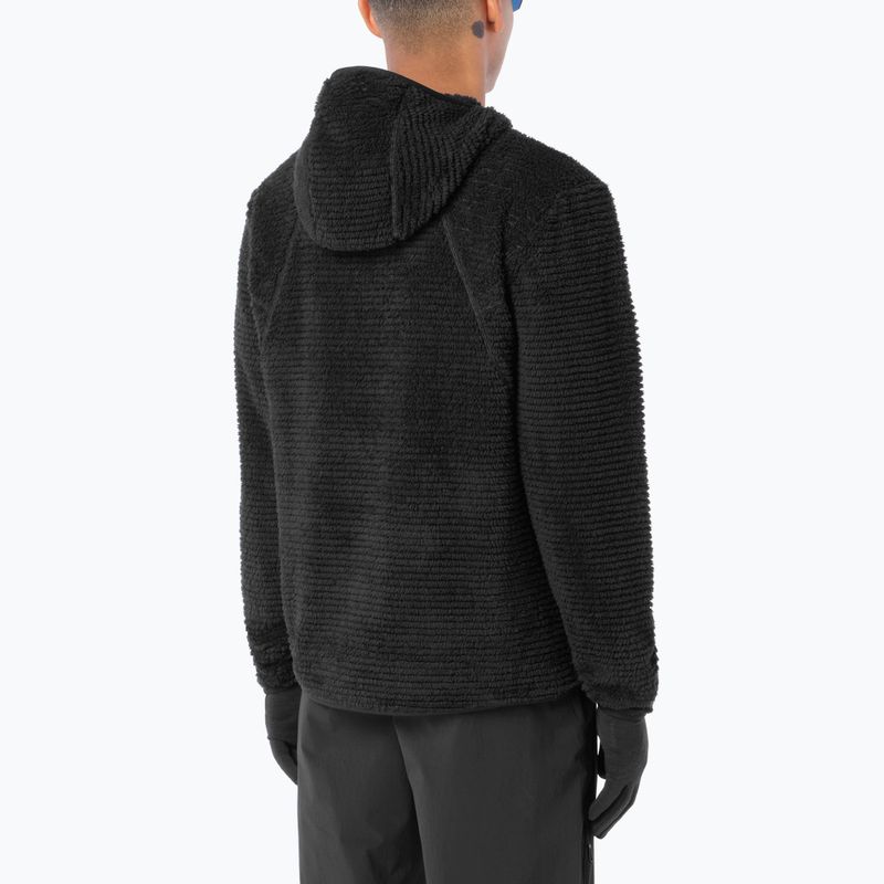 Fleecejacke für Herren Salomon Thernova Fleece Hoodie deep black 2