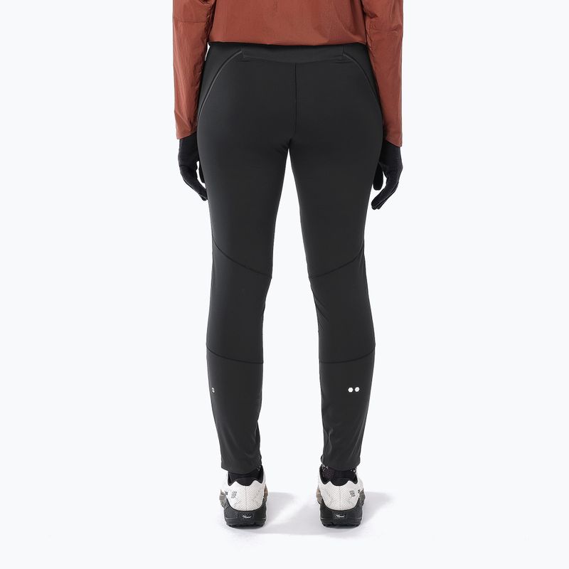 Damenlaufleggings Salomon Sense Softshell Tights deep black 2
