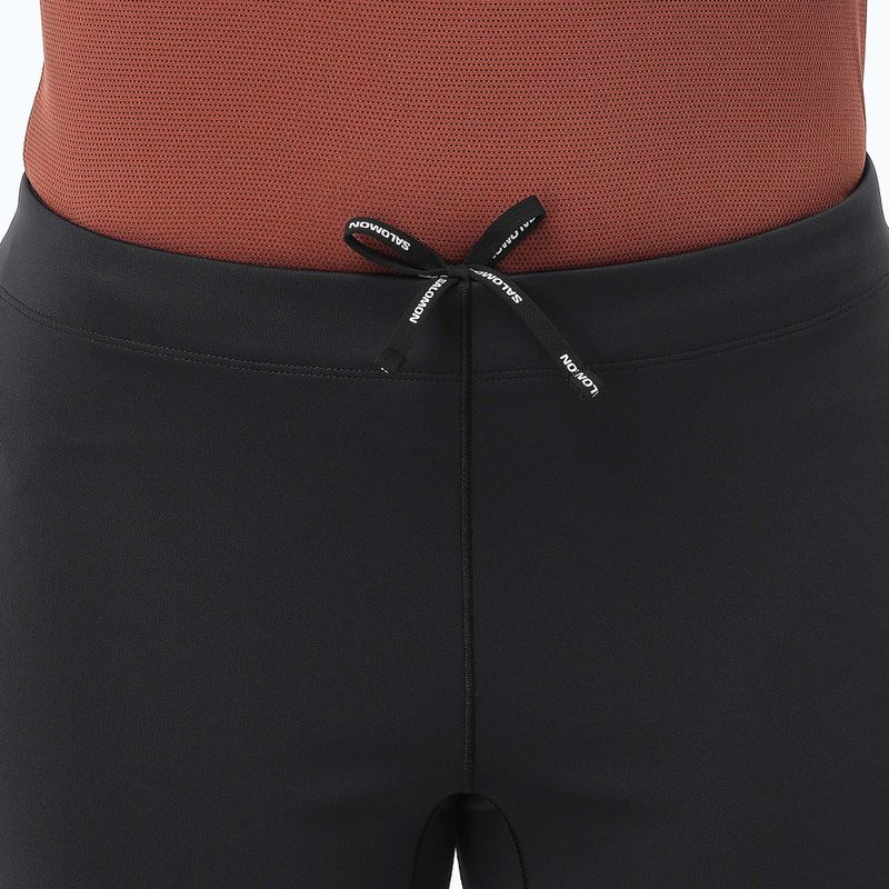 Damenlaufleggings Salomon Sense Softshell Tights deep black 3