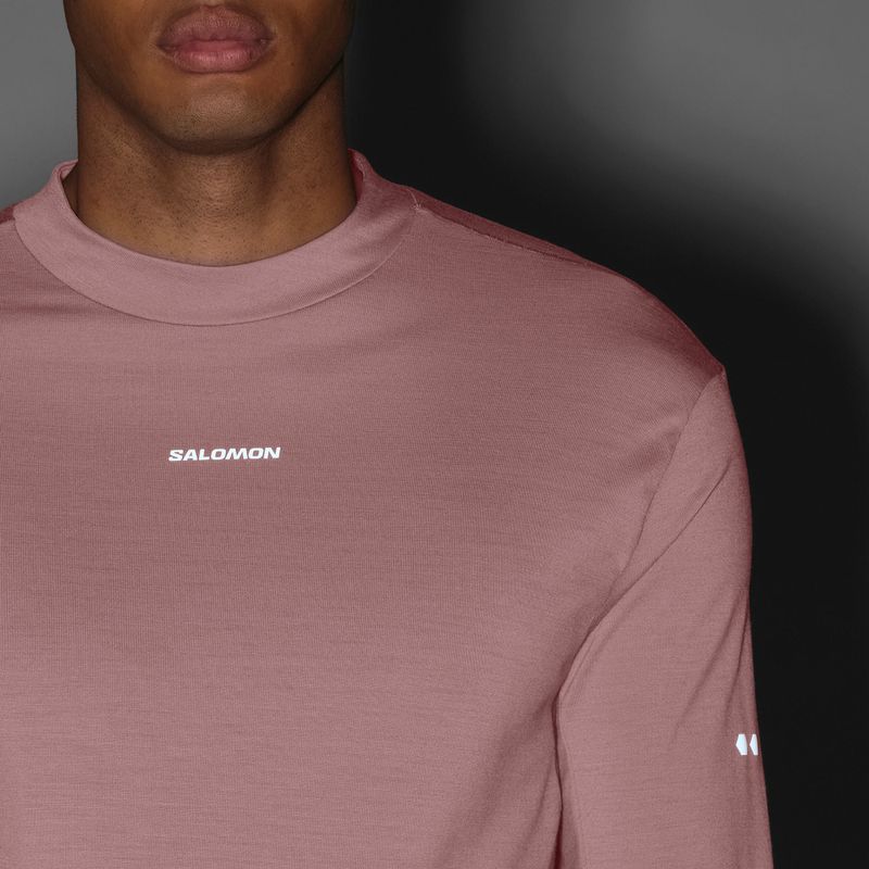 Lauf-Langarmshirt für Herren Salomon Sense Merino Tee LS antler 7