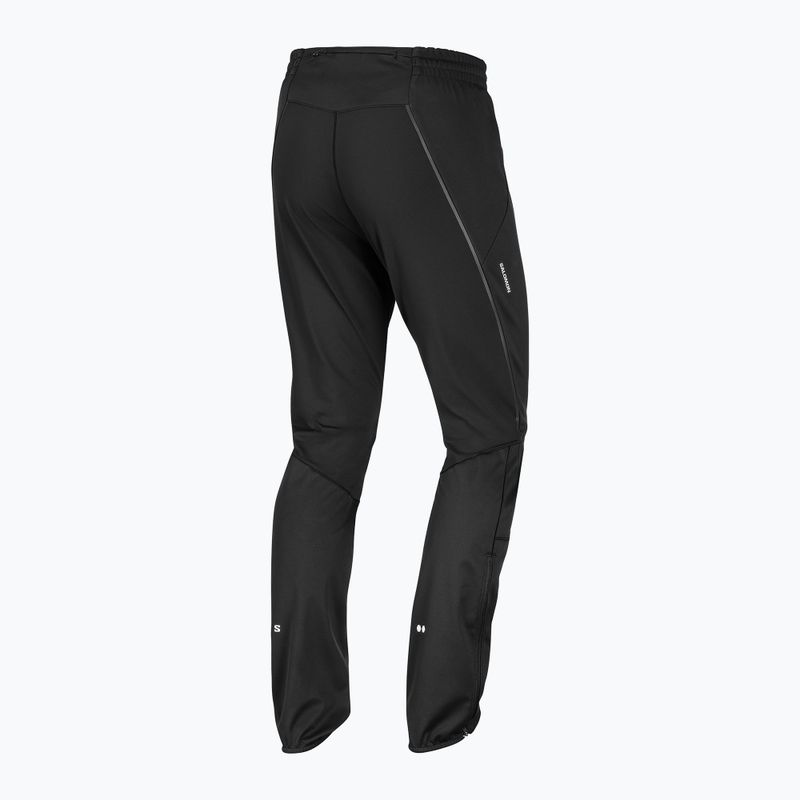Herrenlaufhose Salomon Sense Softshell Pants deep black 9