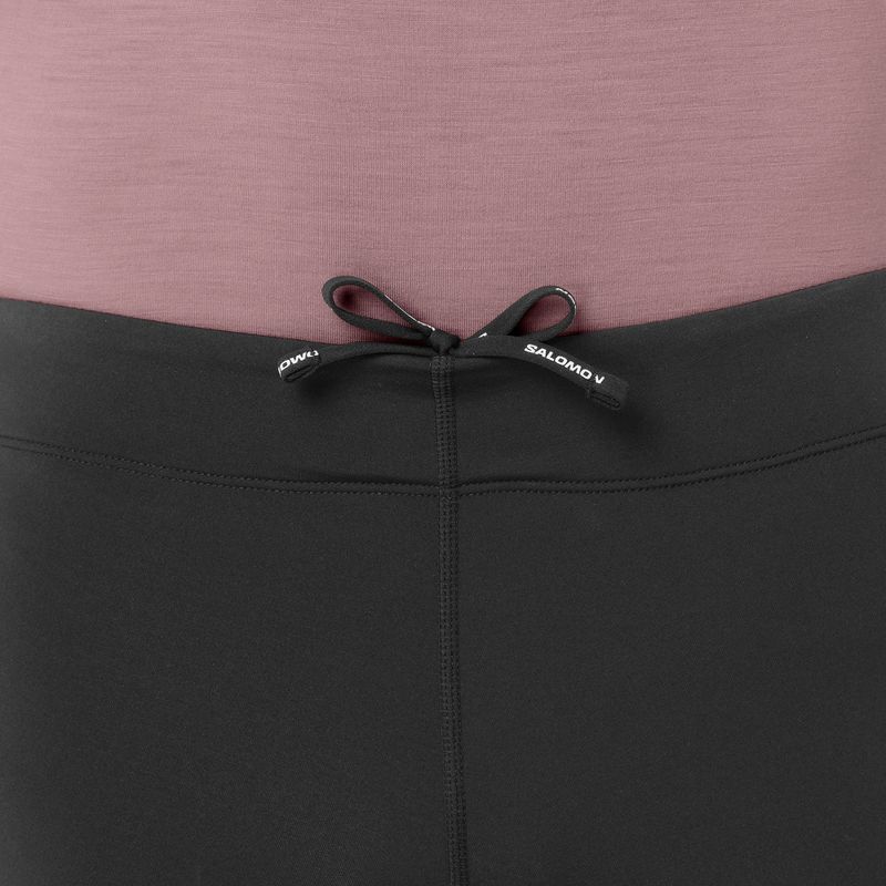Laufleggings für Herren Salomon Shakeout Core Warm Tights deep black 4
