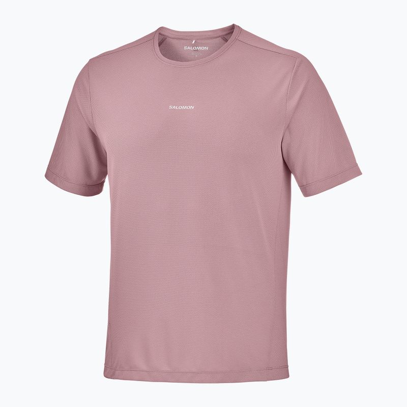 Herren-Laufshirt Salomon Shakeout Core SS Tee antler 4