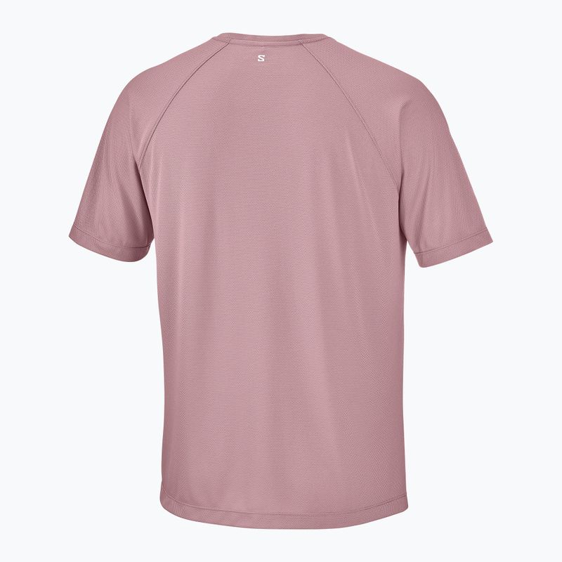 Herren-Laufshirt Salomon Shakeout Core SS Tee antler 5