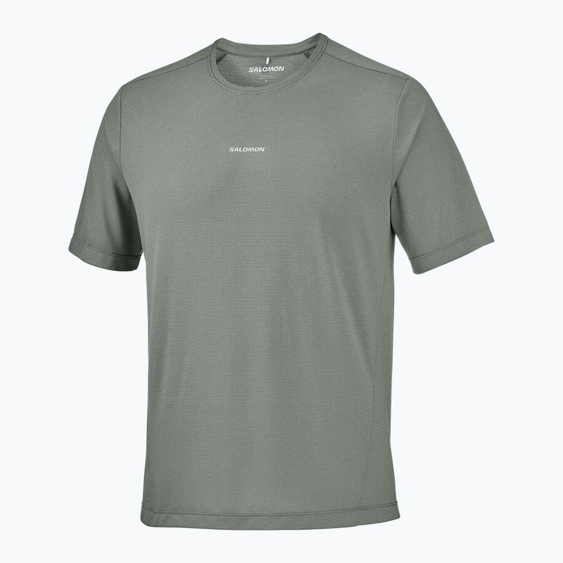 Herren-Laufshirt Salomon Shakeout Core SS Tee castor gray 4