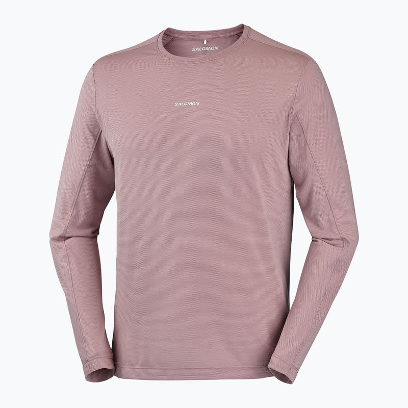 Lauf-Langarmshirt für Herren Salomon Shakeout Core LS Tee antler 4