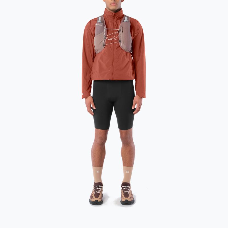 Laufjacke für Herren Salomon Shakeout Fly burnt umber 2