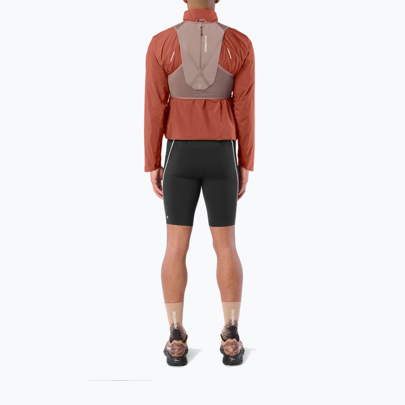 Laufjacke für Herren Salomon Shakeout Fly burnt umber 3