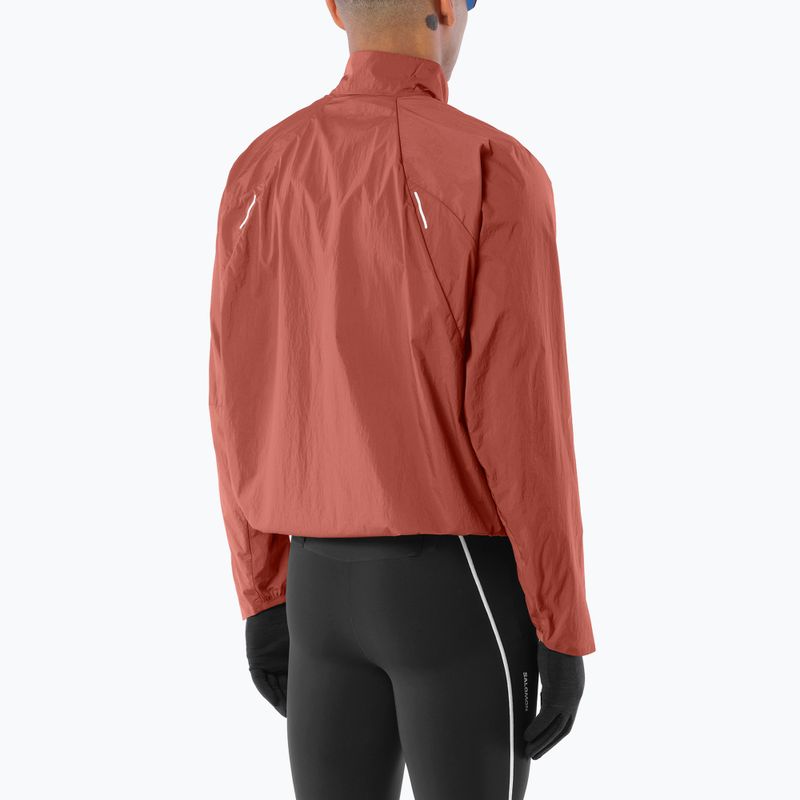 Laufjacke für Herren Salomon Shakeout Fly burnt umber 4