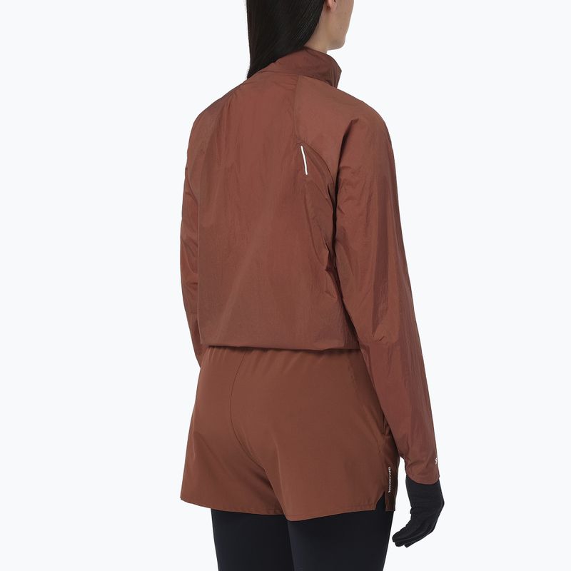 Damen-Laufjacke Salomon Shakeout Fly burnt umber 2