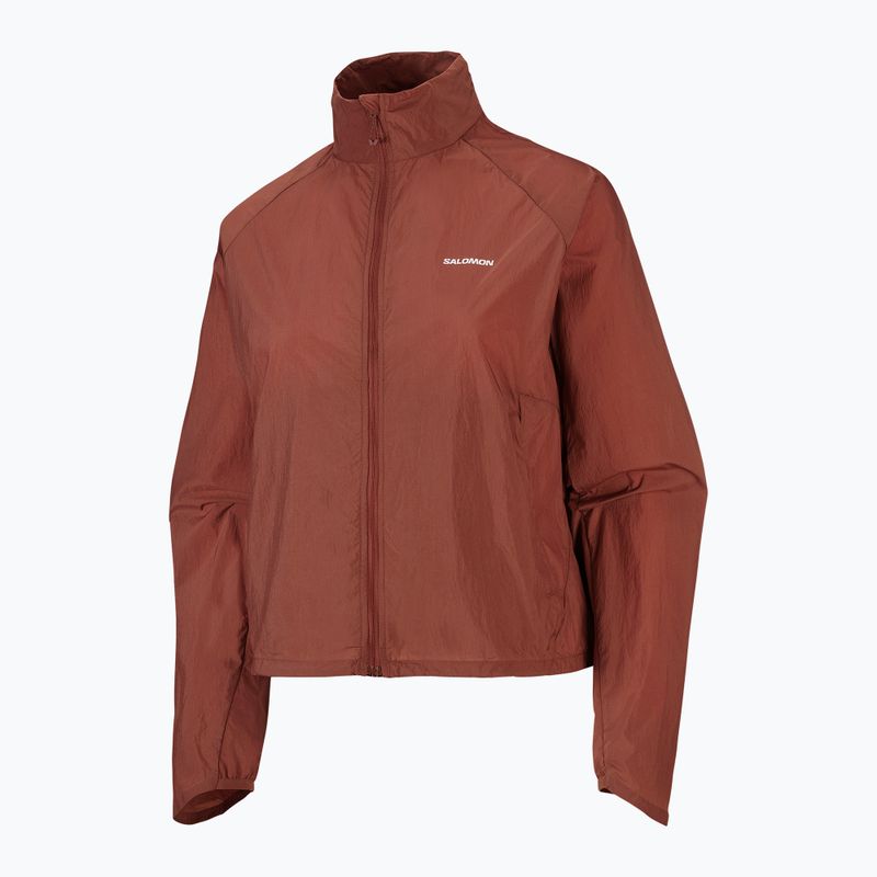 Damen-Laufjacke Salomon Shakeout Fly burnt umber 6
