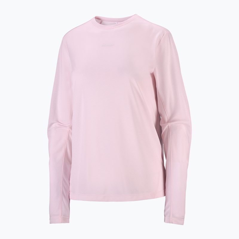Damen-Laufshirt mit langen Ärmeln Salomon Shakeout Core LS Tee icy pink 4