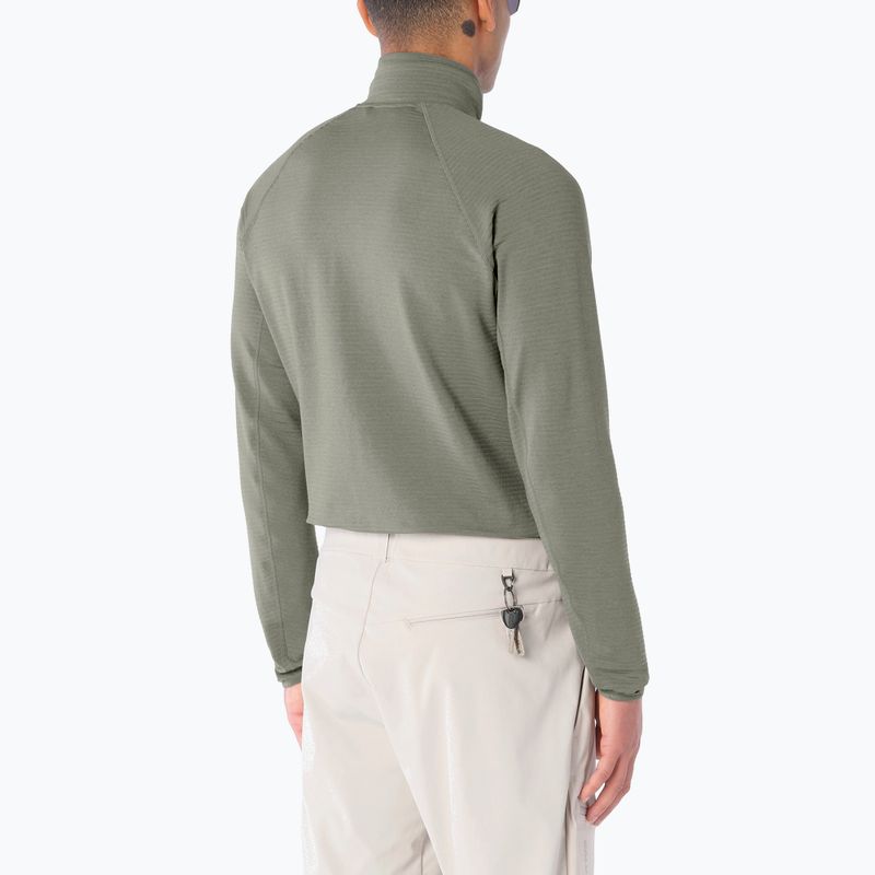 Herren-Trekkingsweatshirt Salomon Essential Lightwarm Full Zip castor gray 2