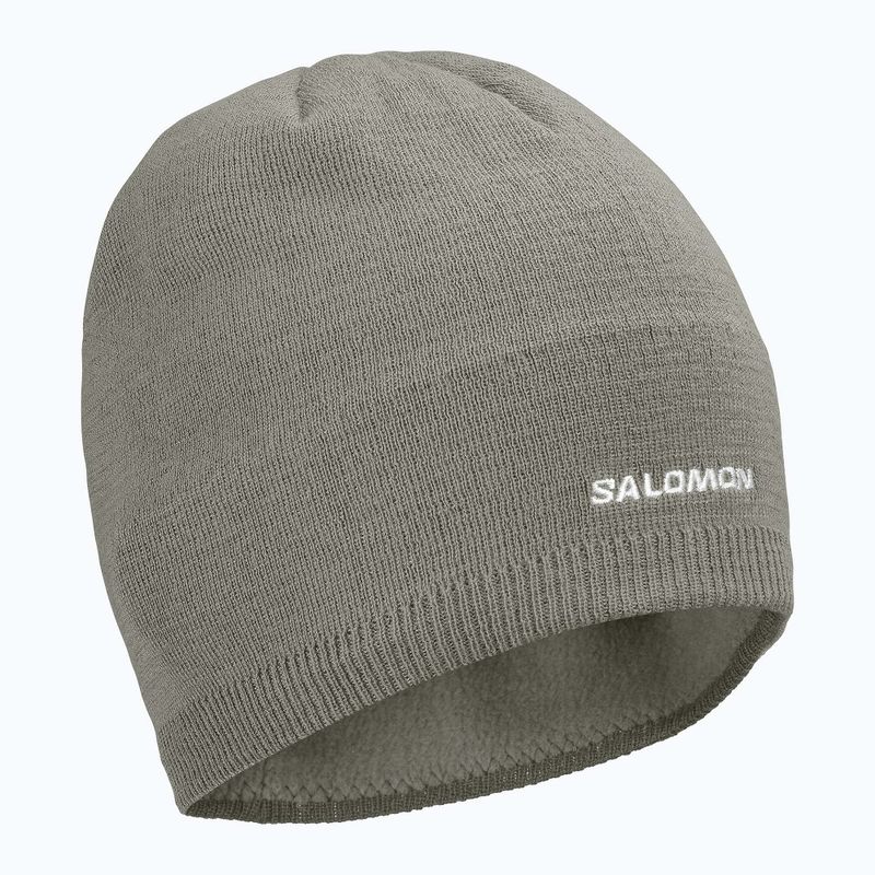 Wintermütze Salomon Beanie castor gray