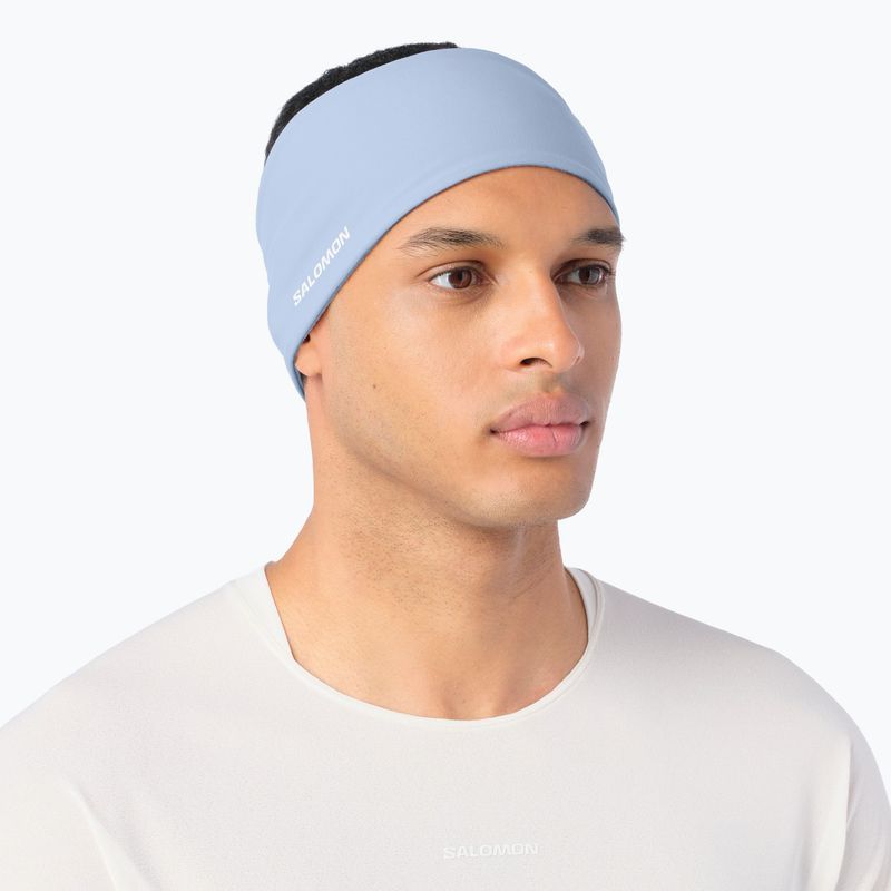 Stirnband Salomon Run Tech Headband tempest 2