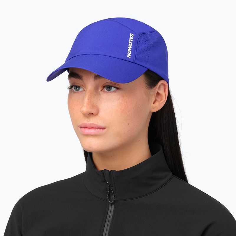 Basecap Salomon Shakeout clematis blue 4