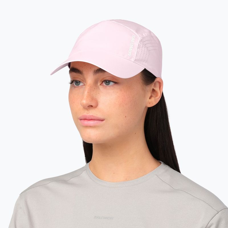 Basecap Salomon Shakeout icy pink 4