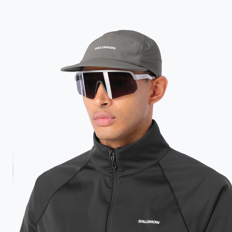Basecap Salomon Sense Aero castor gray 2