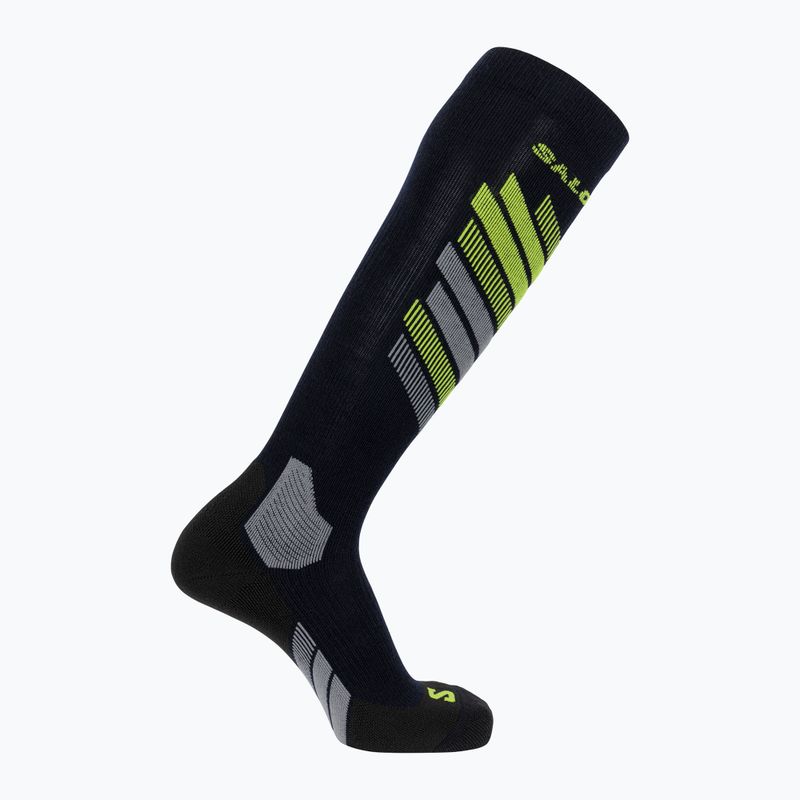 Skisocken Salomon S/Max maritime blue/acid lime