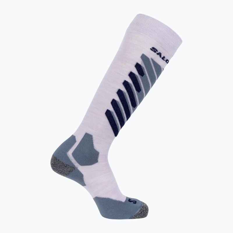 Skisocken Salomon S/Access sweet lavender/medium grey