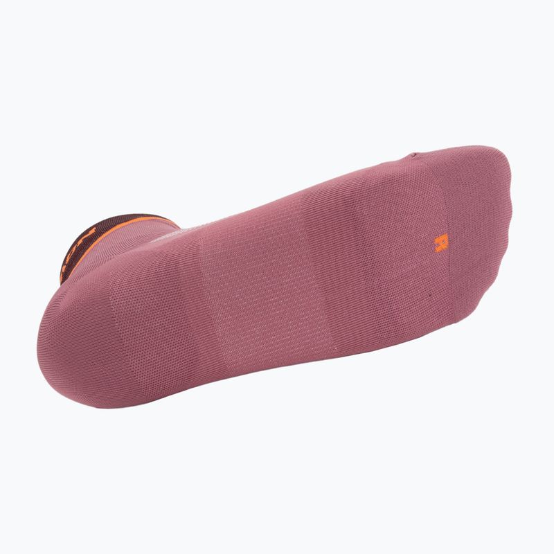 Socken Salomon Pulse Ankle dusky orchid/huckleberry/dragon fire 4