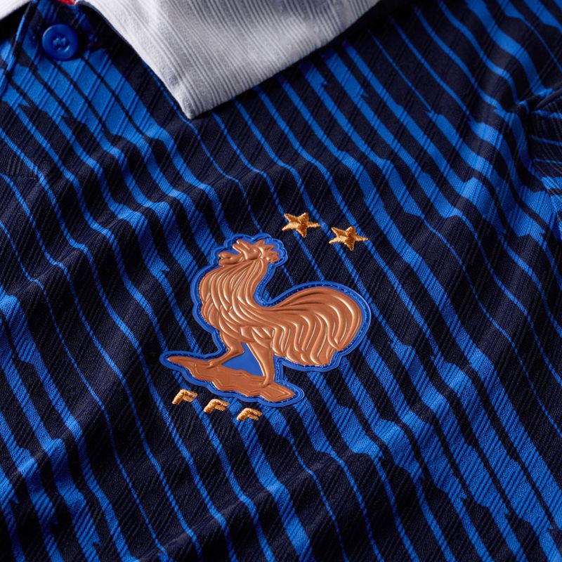 Herren-Fußballtrikot Nike FFF 2026/27 Match Home game royal/metallic copper 10
