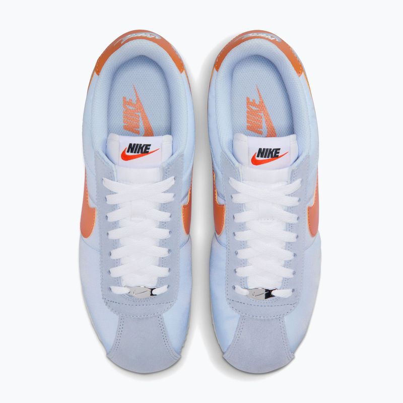 Damen-Sneaker Nike Cortez hydrogen blue/white/hot curry 8