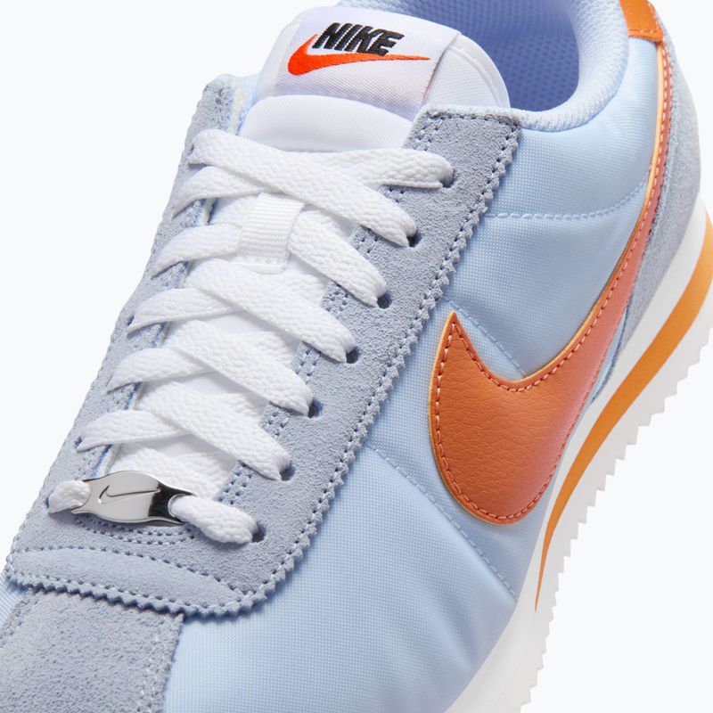 Damen-Sneaker Nike Cortez hydrogen blue/white/hot curry 9
