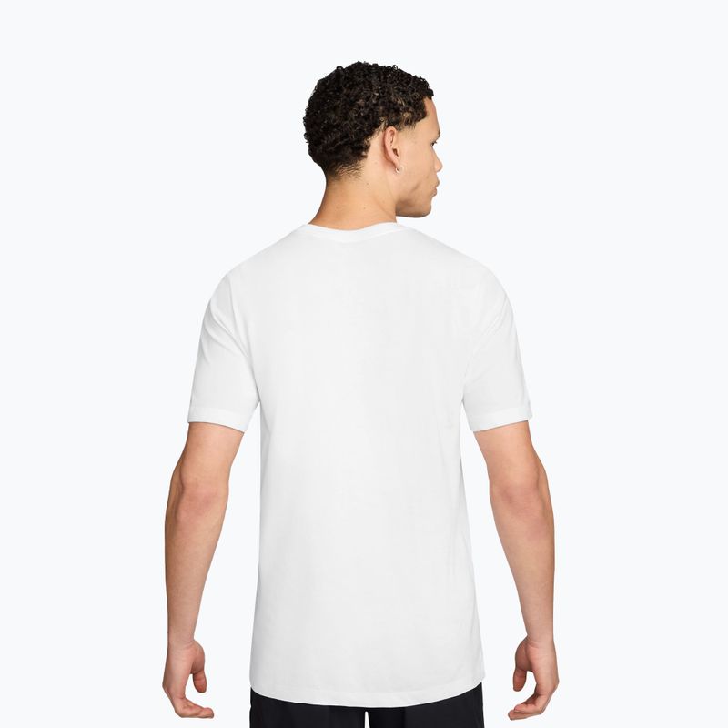 Herren T-Shirt Nike Dri-Fit Running white/moon particle 2