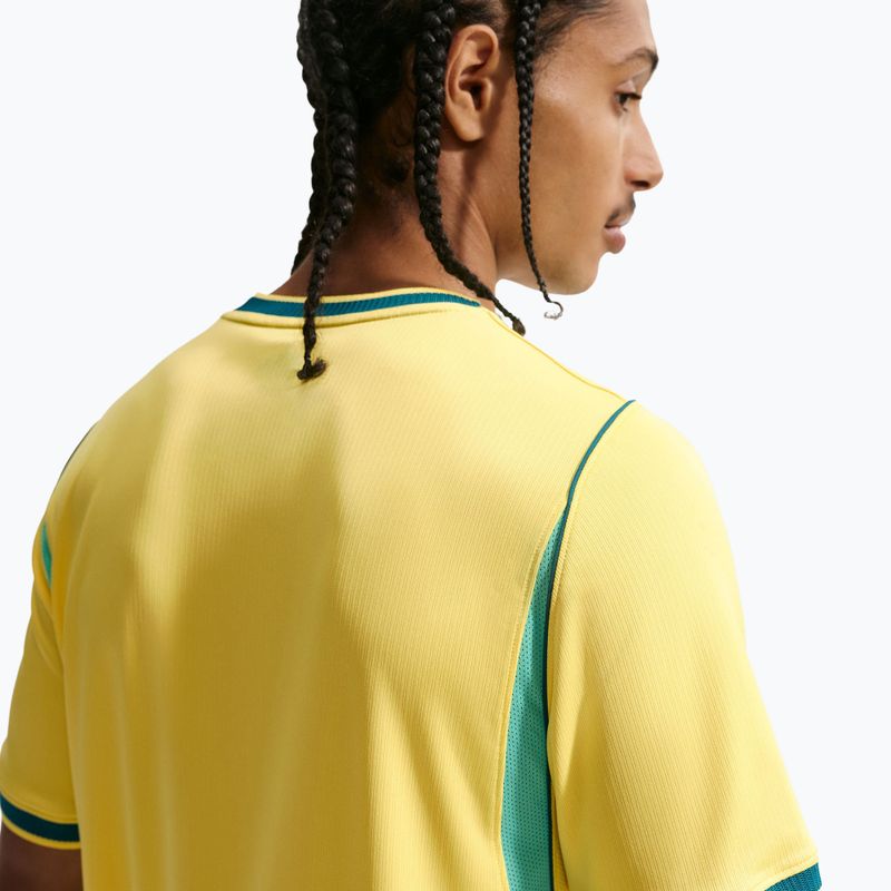 Herren-Fußballtrikot Nike Brazil 2026 Stadium Home Soccer Replica canary/light menta/geode teal 6