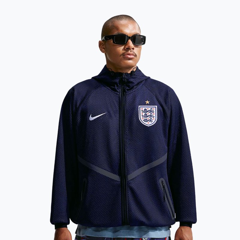 Herren Fußballjacke Nike England Dri-Fit Soccer Anthem IH1761 obsidian/black/white