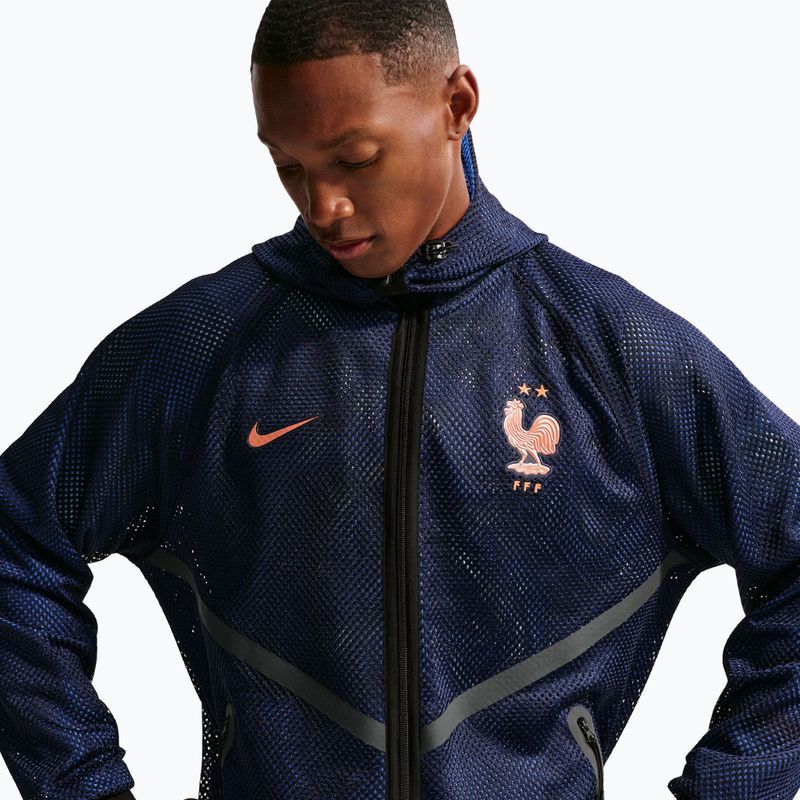 Herren Fußballjacke Nike FFF Dri-FIT Soccer Anthem blackened blue/metallic copper 5