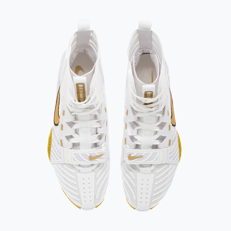 Boxerstiefel Nike HyperKo 3 white/metallic gold 6