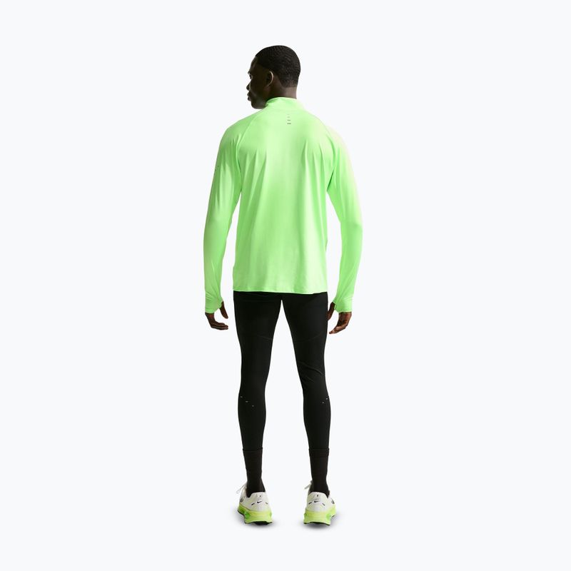 Herren-Laufoberteil Nike Stride 1/4 Zip Dri-Fit lime blast 3