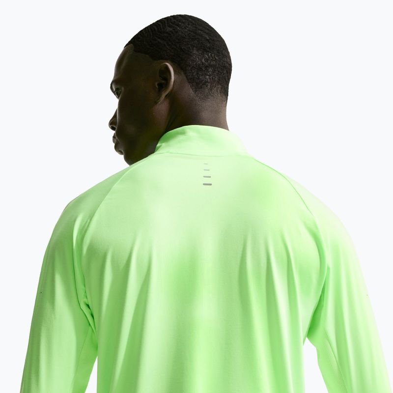 Herren-Laufoberteil Nike Stride 1/4 Zip Dri-Fit lime blast 4