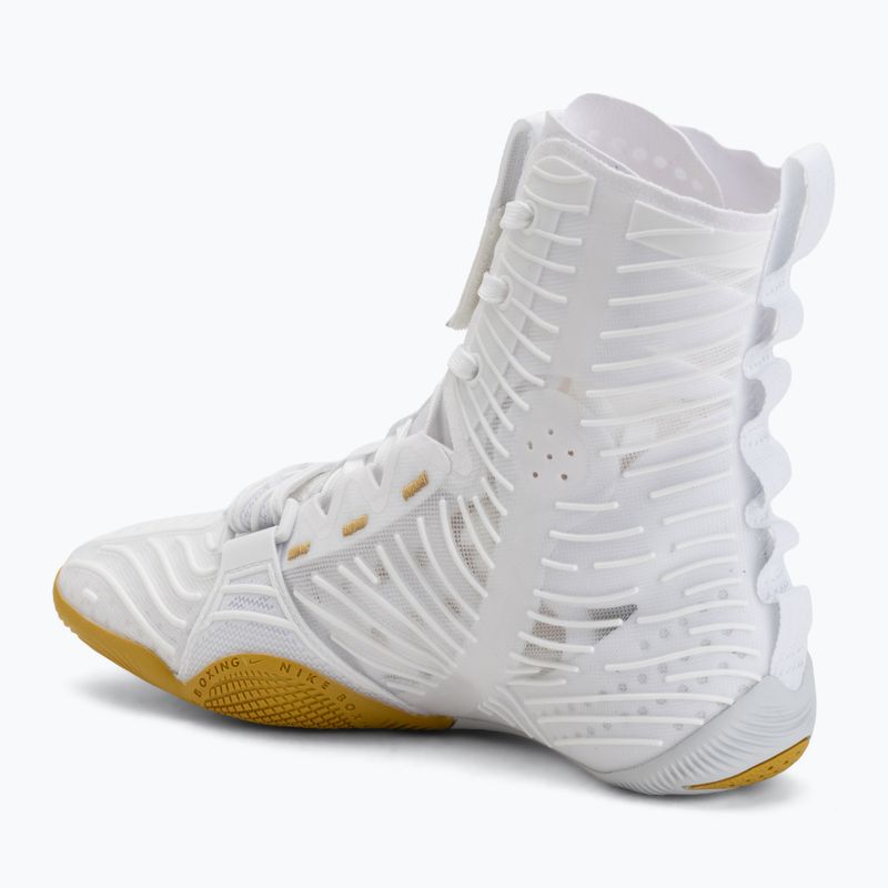 Boxerstiefel Nike HyperKo 3 white/metallic gold 3