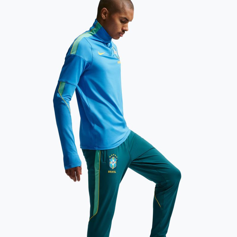 Herren-Fußballhose Nike Brazil Strike geode teal/light mint/midwest gold 4