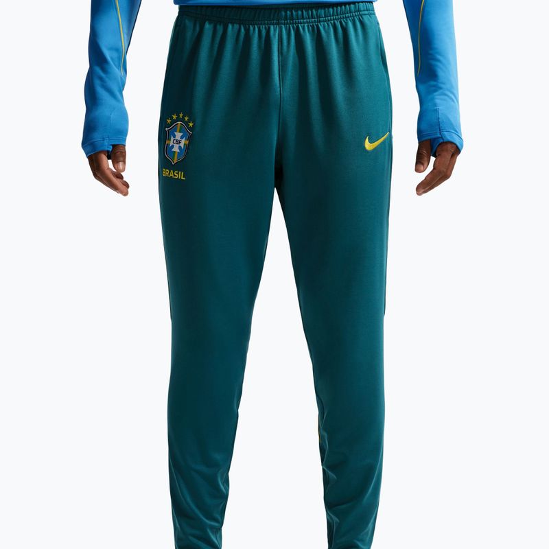 Herren-Fußballhose Nike Brazil Strike geode teal/light mint/midwest gold 5