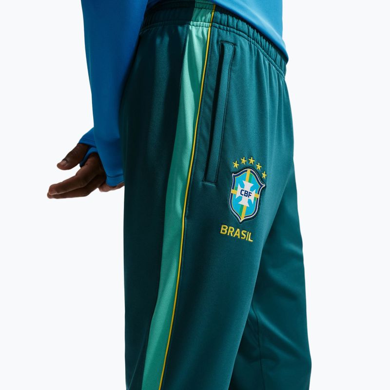 Herren-Fußballhose Nike Brazil Strike geode teal/light mint/midwest gold 6
