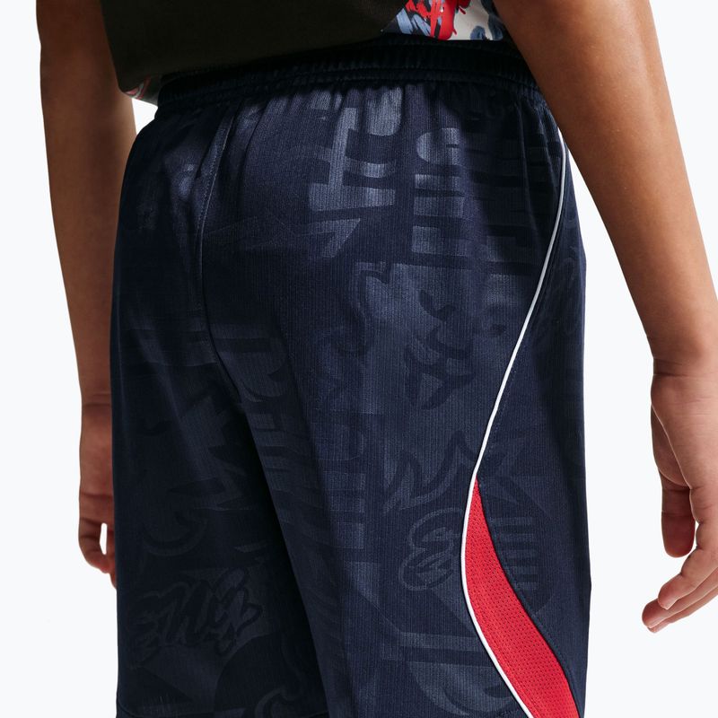 Kinder-Fußballshorts Nike England 2026 Stadium Away obsidian/speed red/white/speed red 4